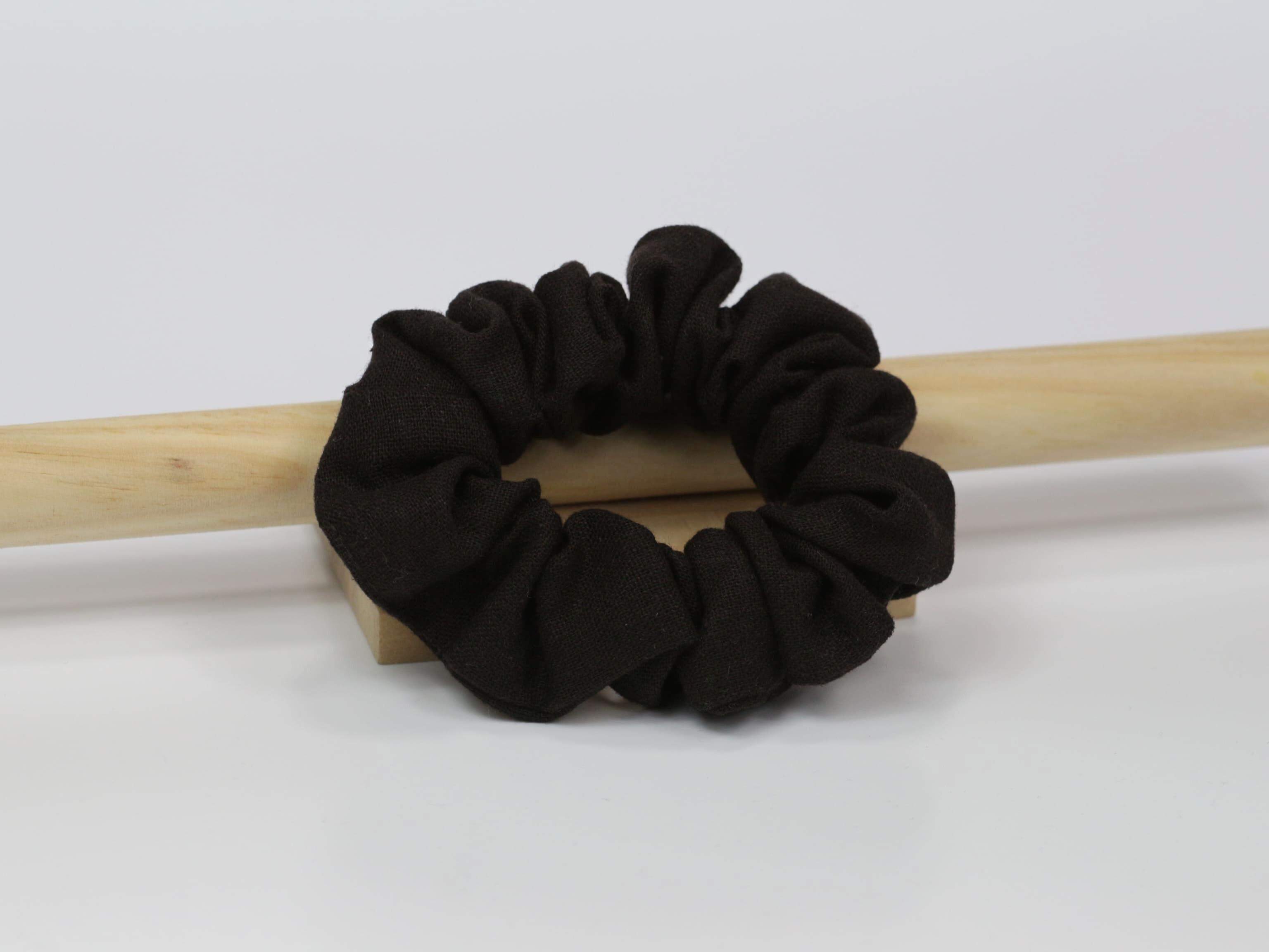 Scrunchie SMALL - gorzka czekolada