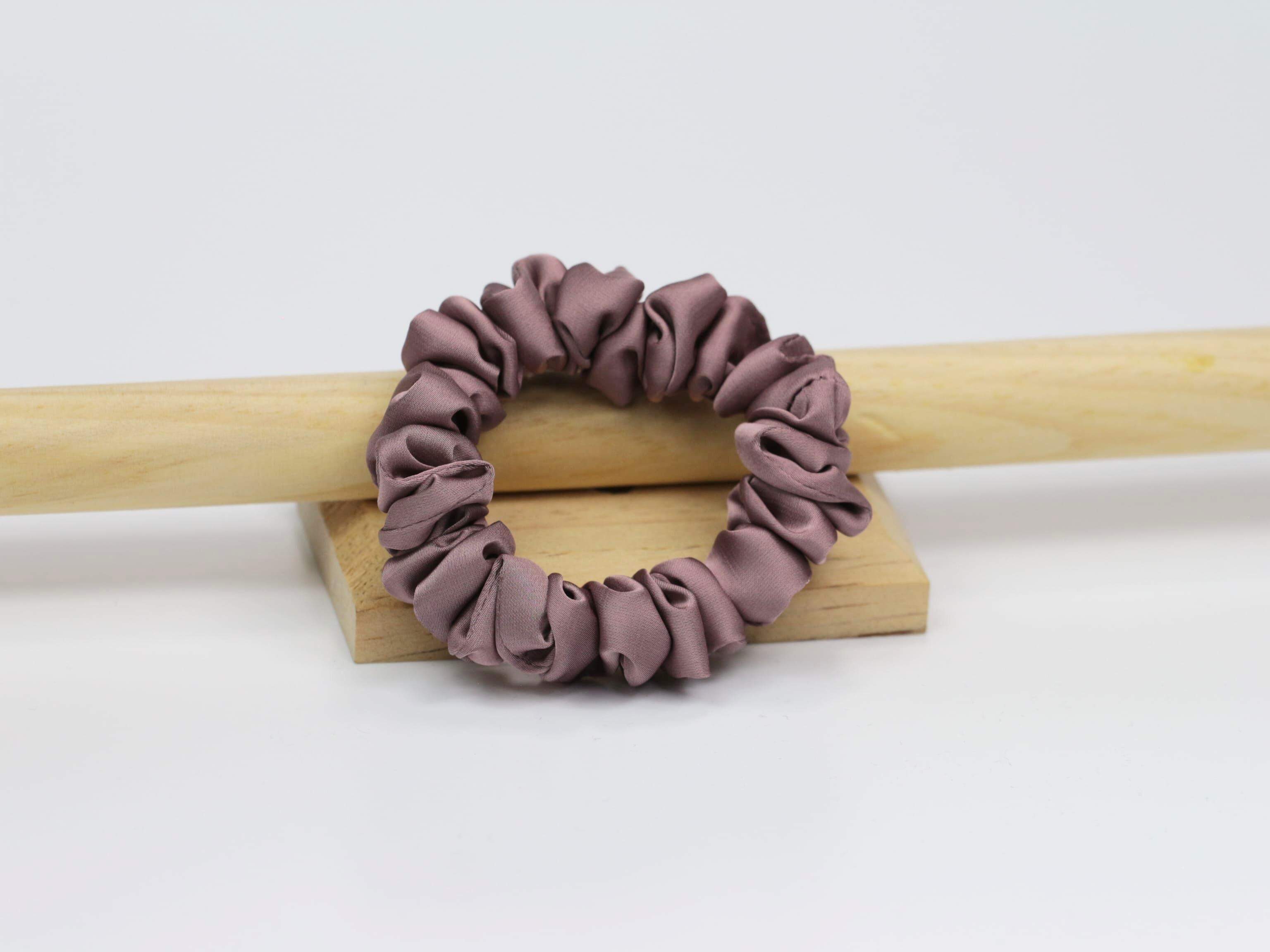 Scrunchie MINI - zgaszony fiolet