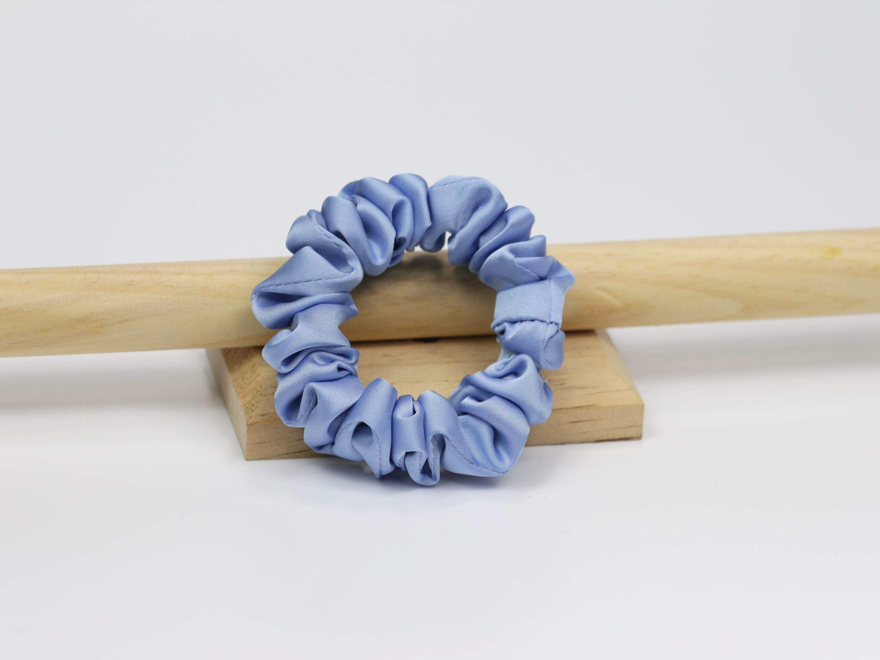 Scrunchie MINI - błękit