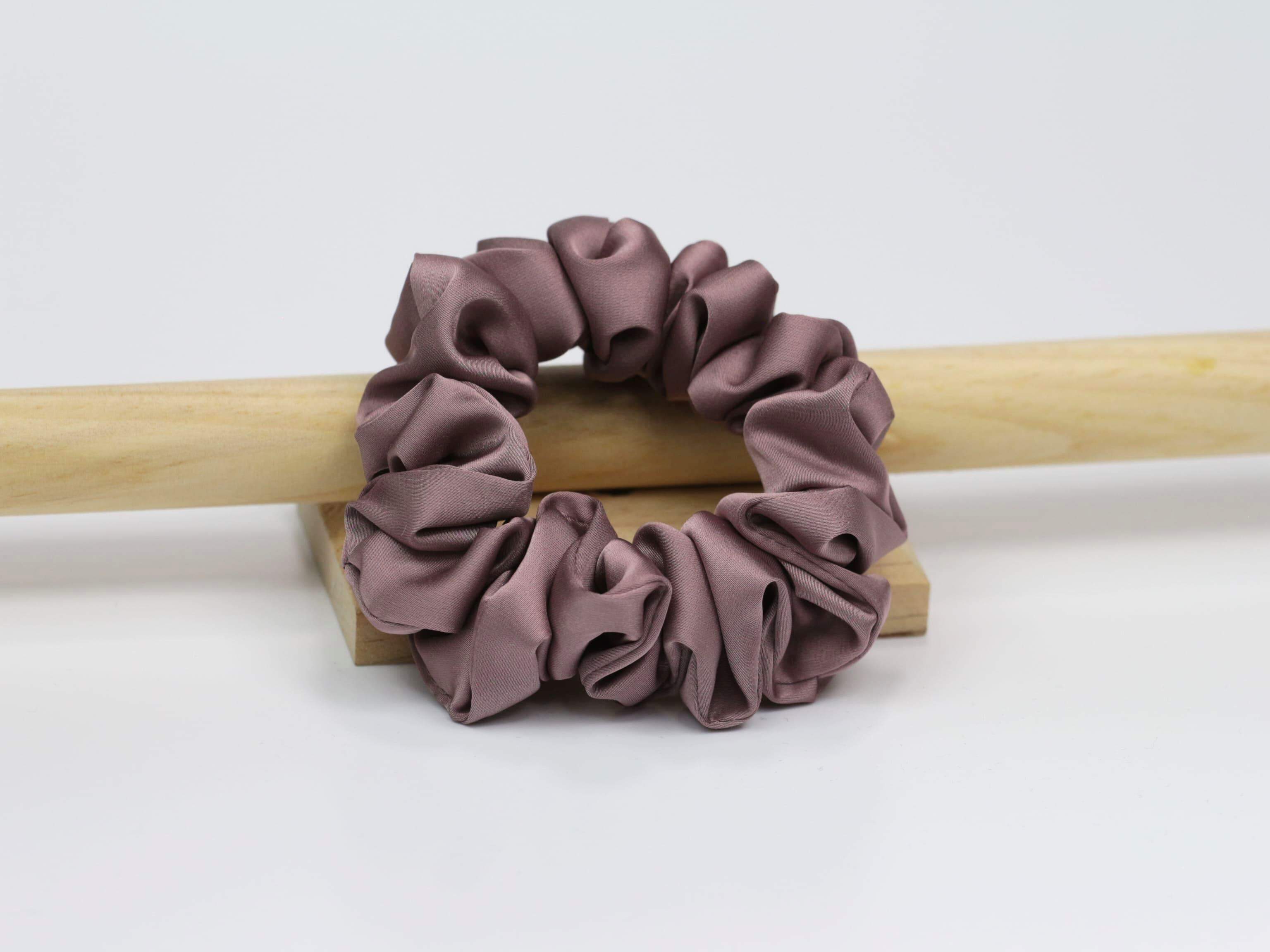Scrunchie SMALL - zgaszony fiolet