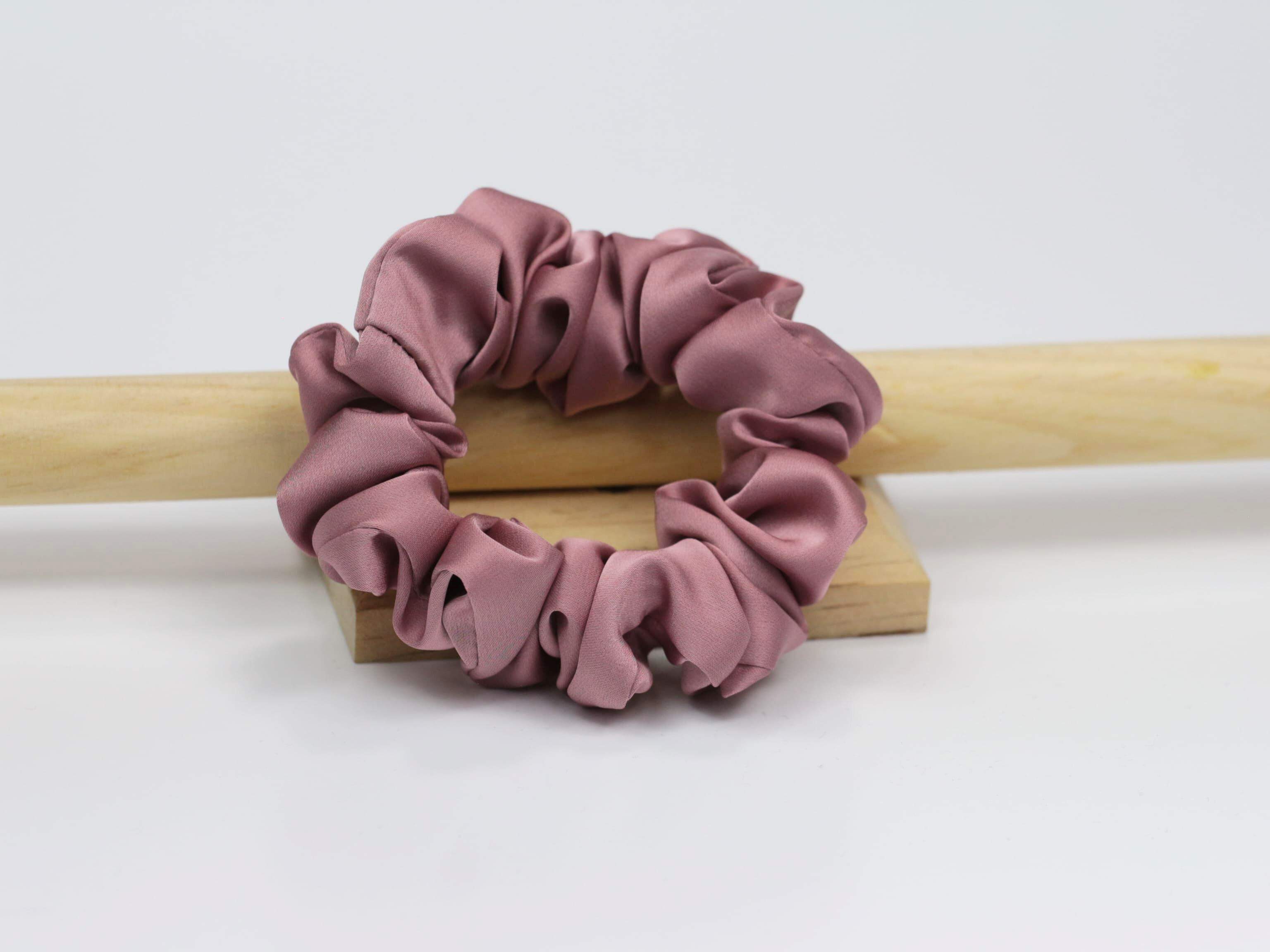 Scrunchie SMALL - brudny róż