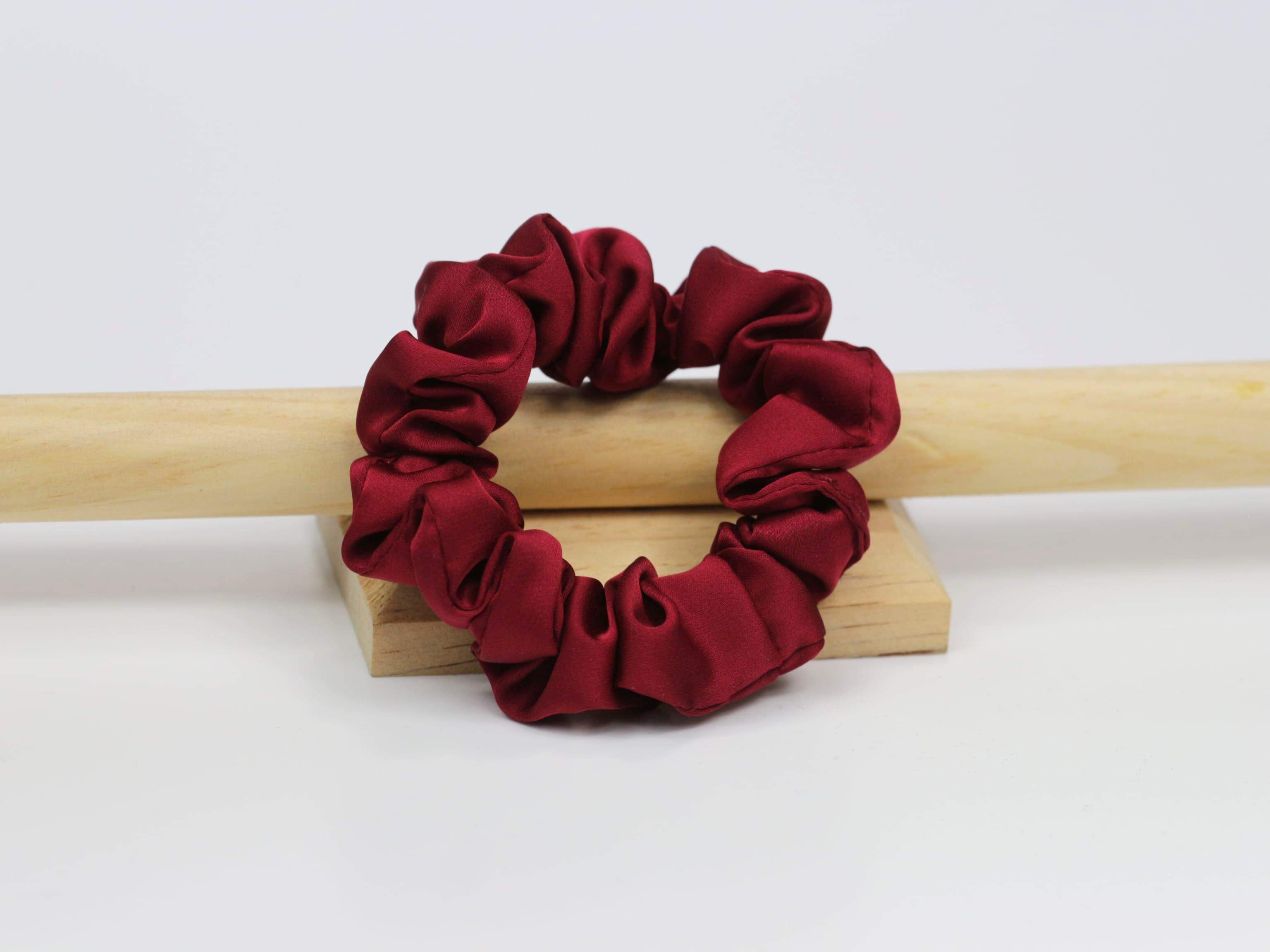 Scrunchie MINI - bordo