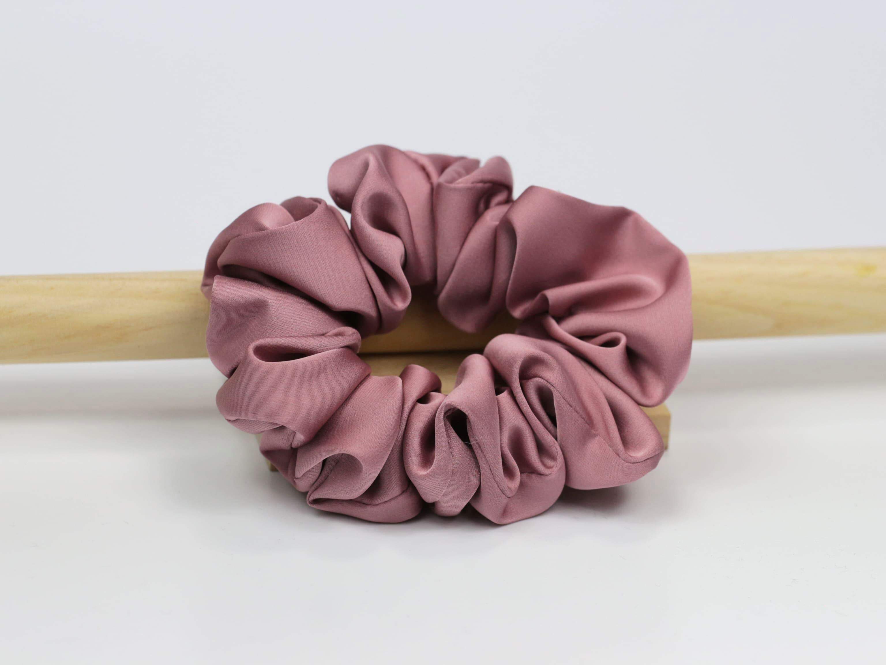 Scrunchie MEDIUM - brudny róż