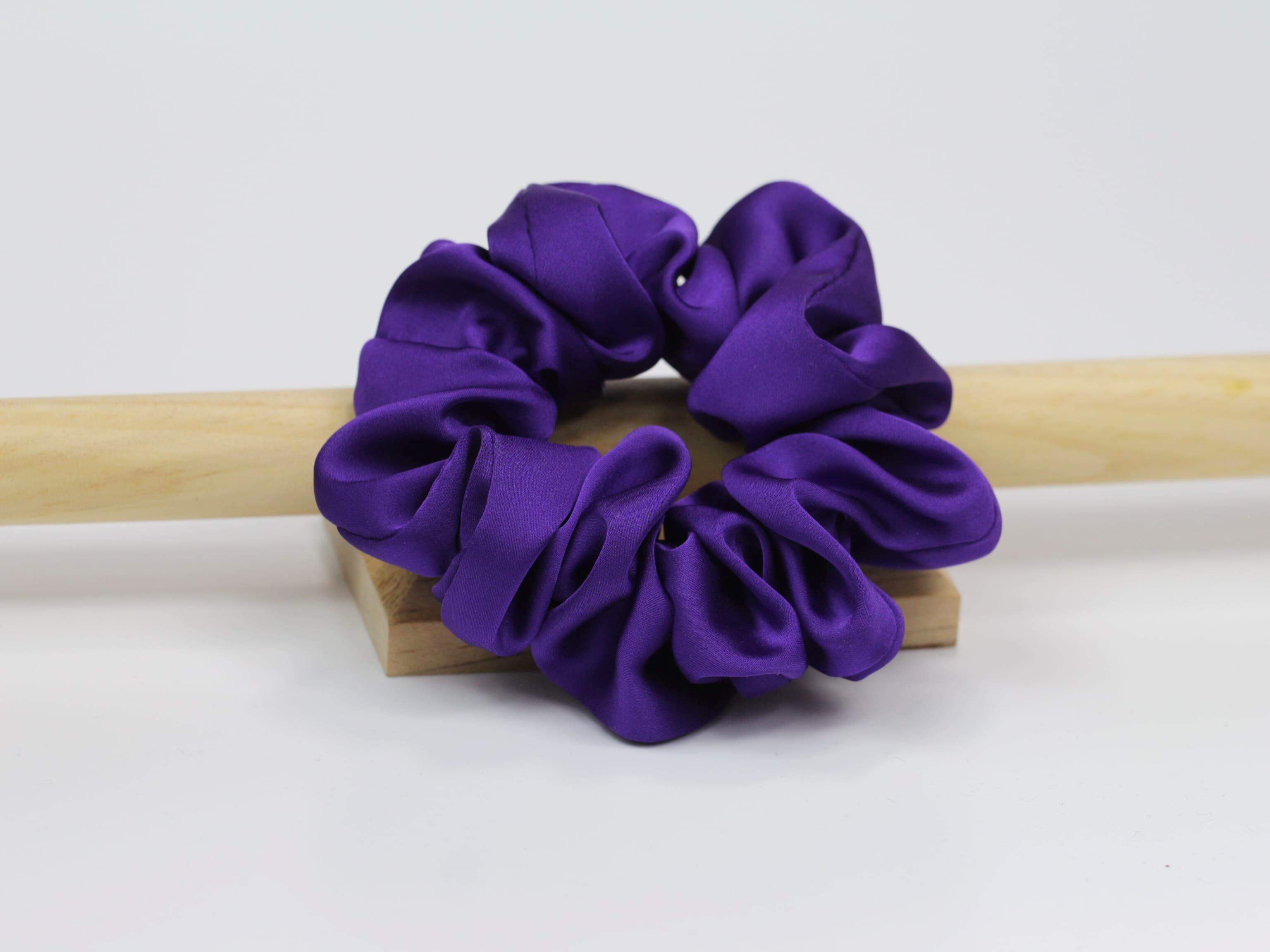 Scrunchie MEDIUM - fiolet