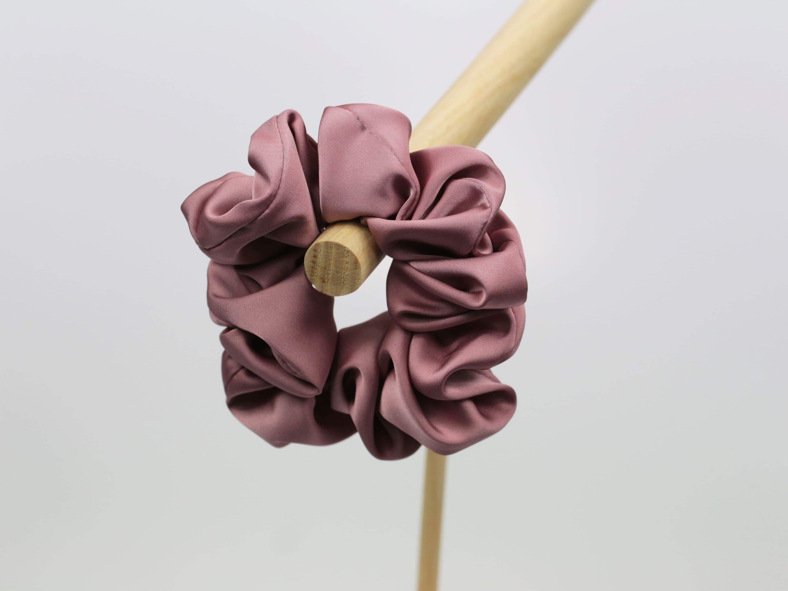 Scrunchie LARGE - brudny róż