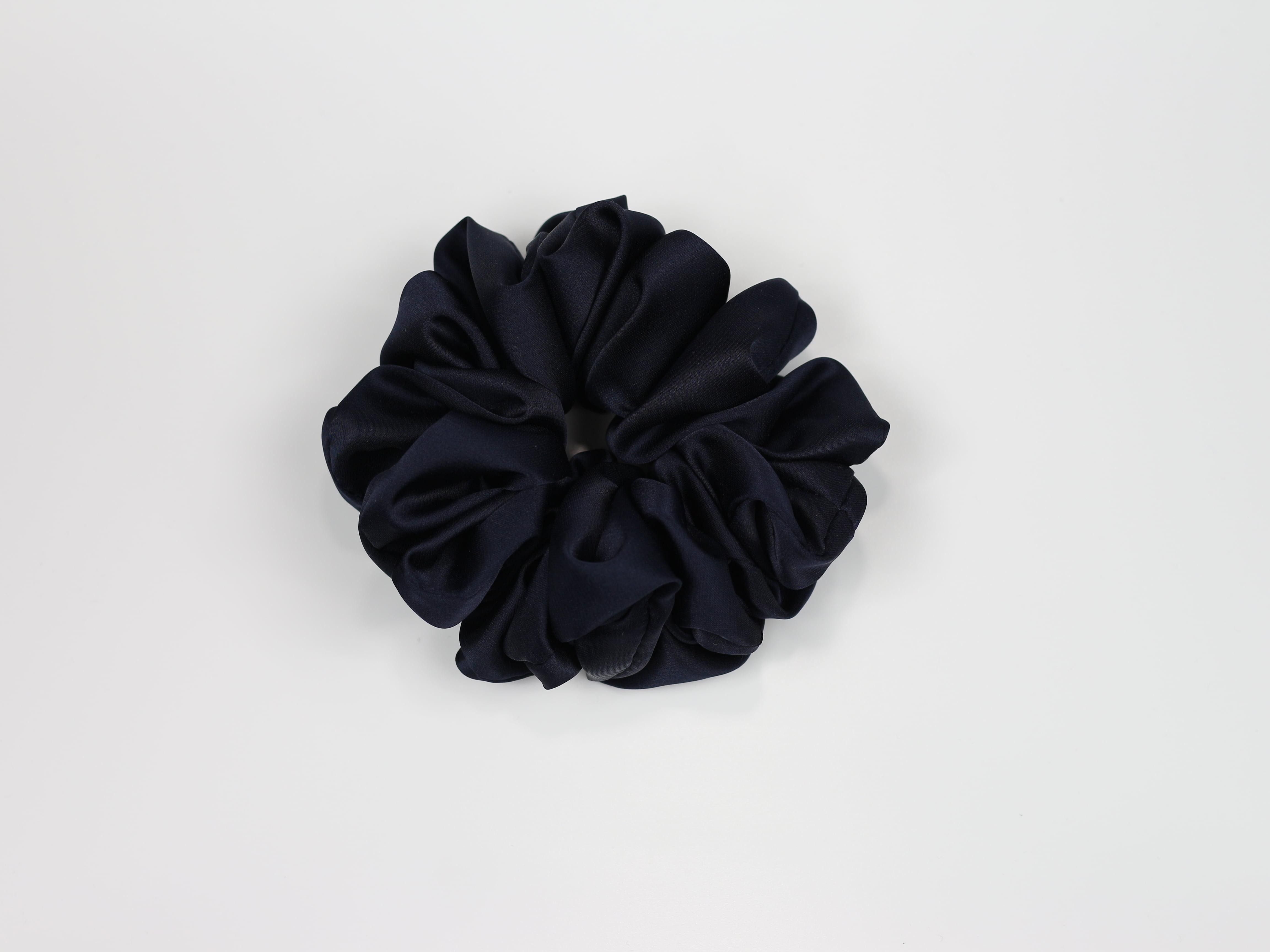 Scrunchie MAXI - granatowa