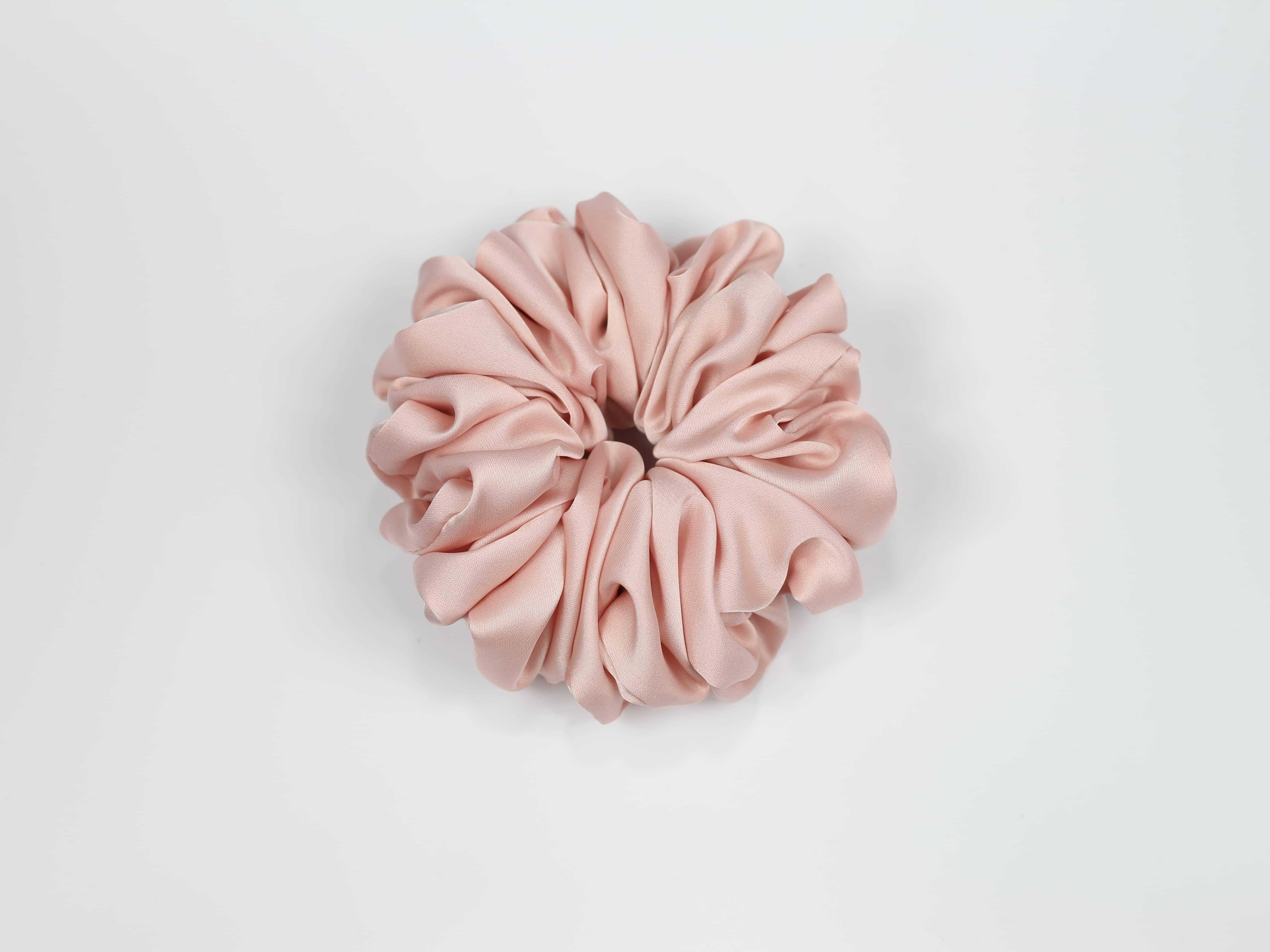 Scrunchie MAXI - jasnoróżowa