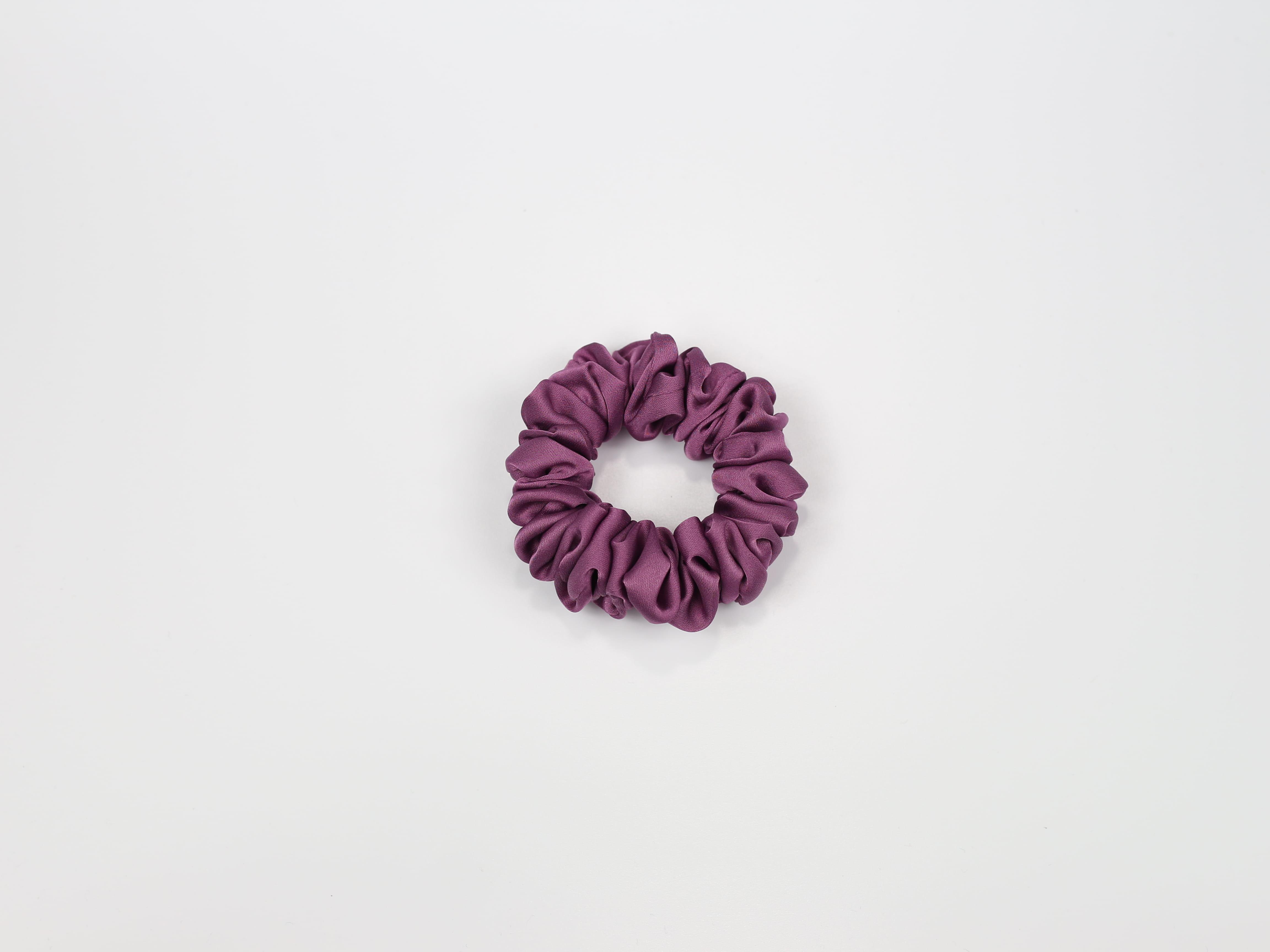 Scrunchie MINI - jagodowa