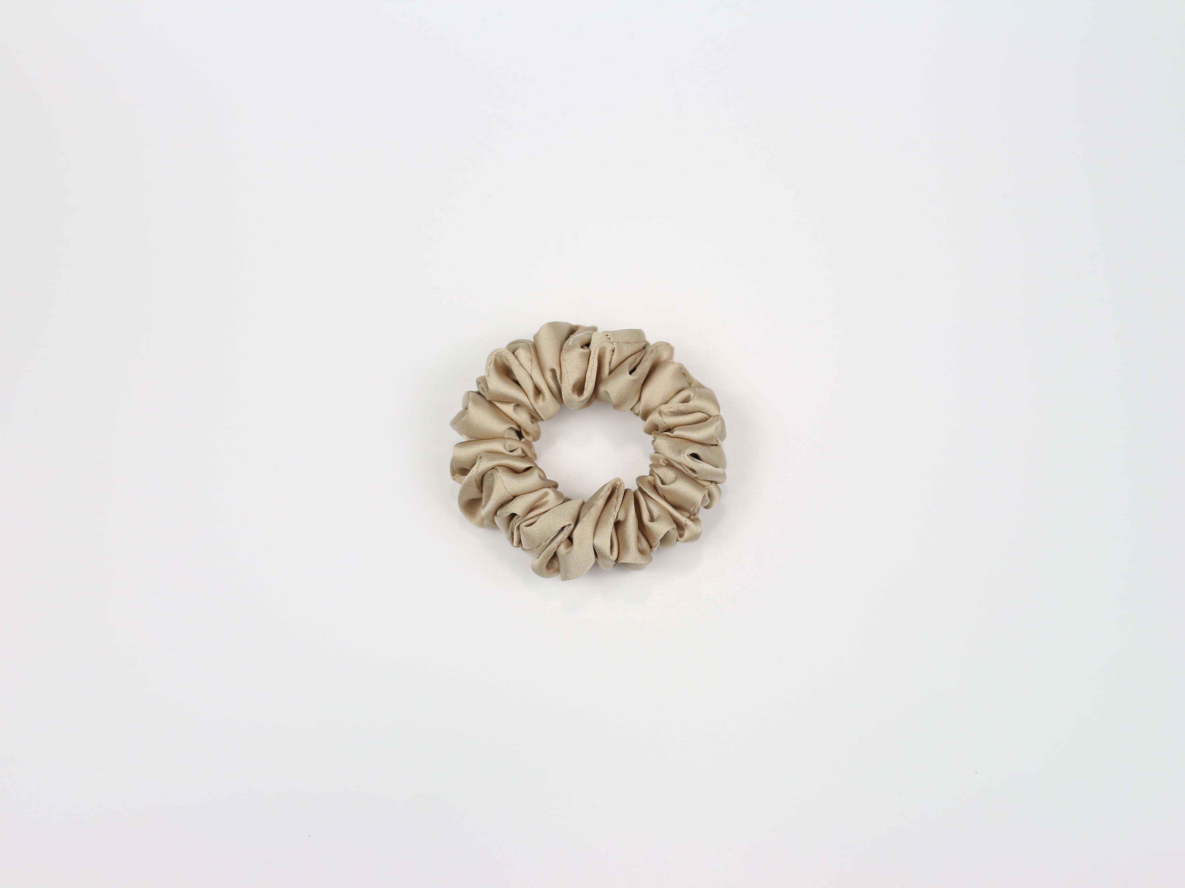 Scrunchie MINI - beżowa