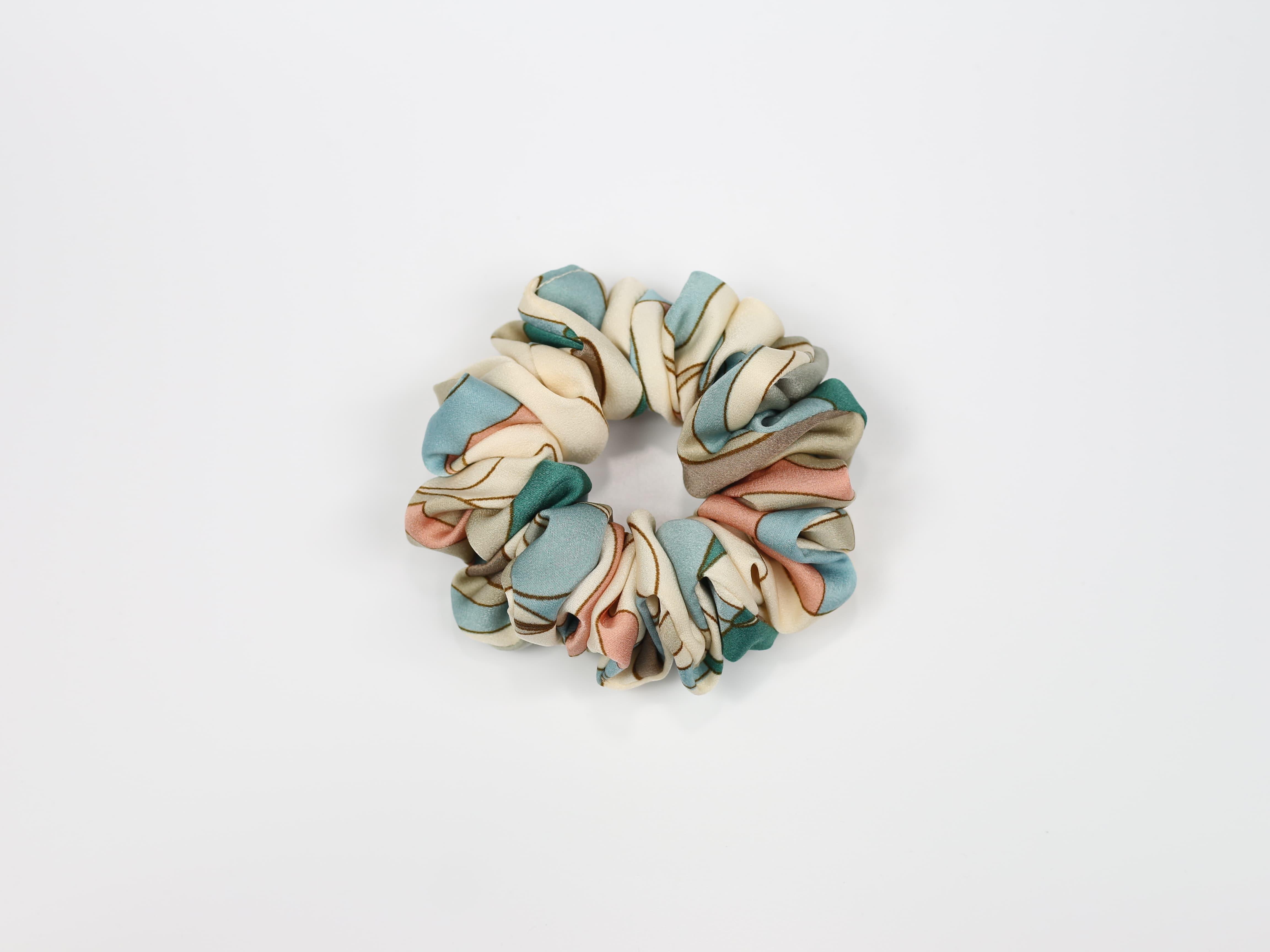 Scrunchie STANDARD - pastelowe wzory