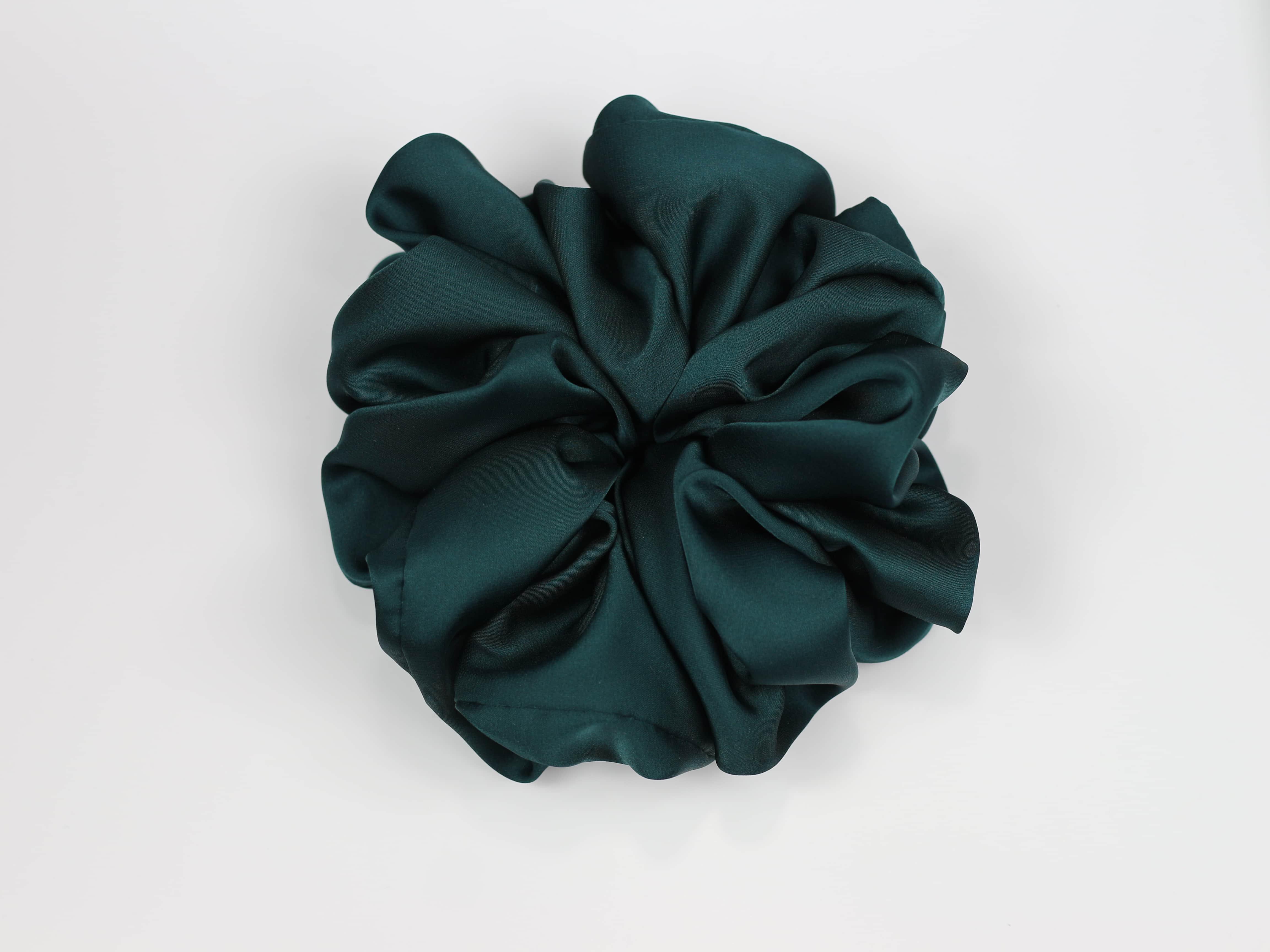 Scrunchie ULTRA - butelkowa zieleń