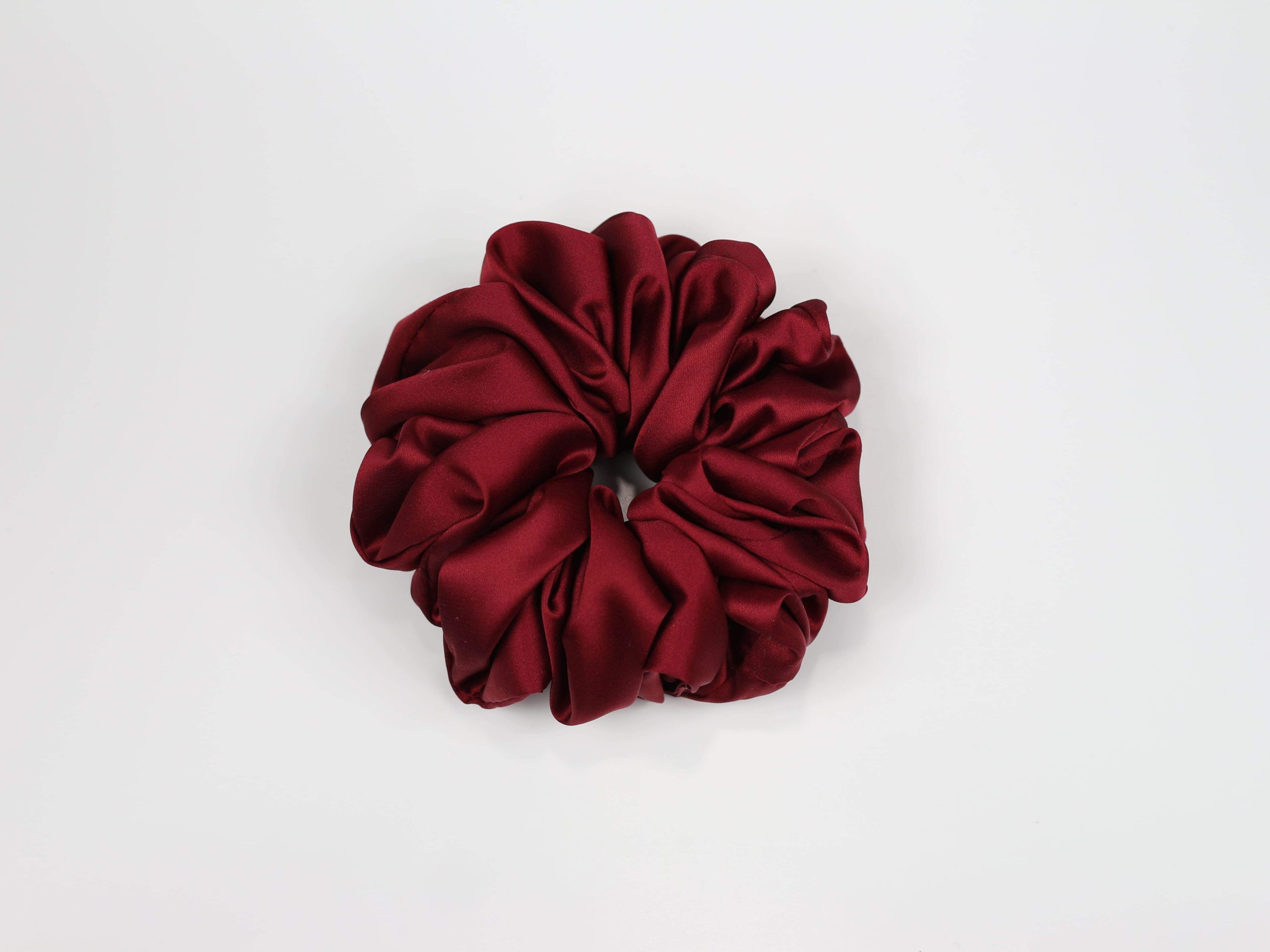 Scrunchie MAXI - bordowa