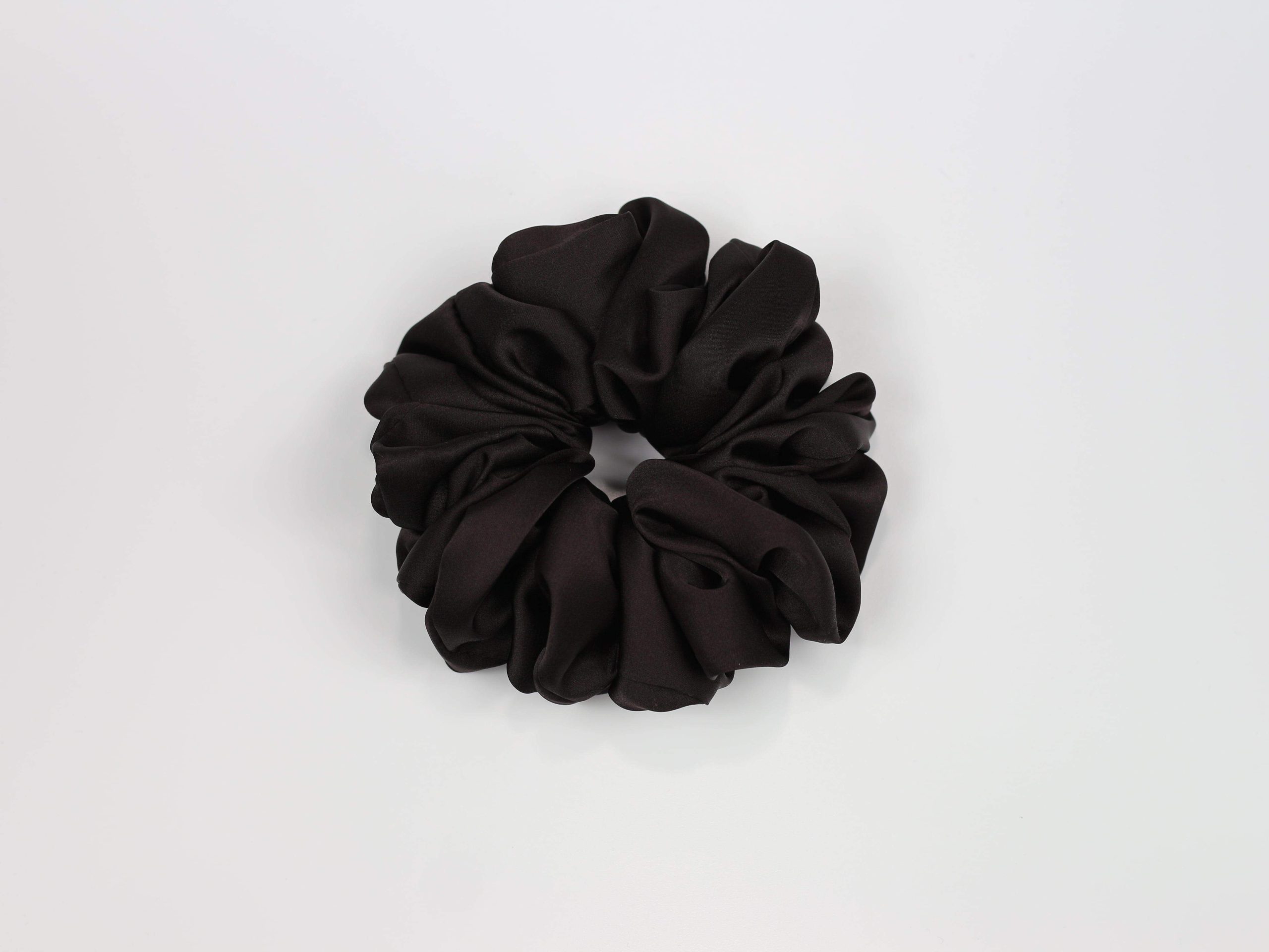 Scrunchie MAXI - czekoladowy brąz