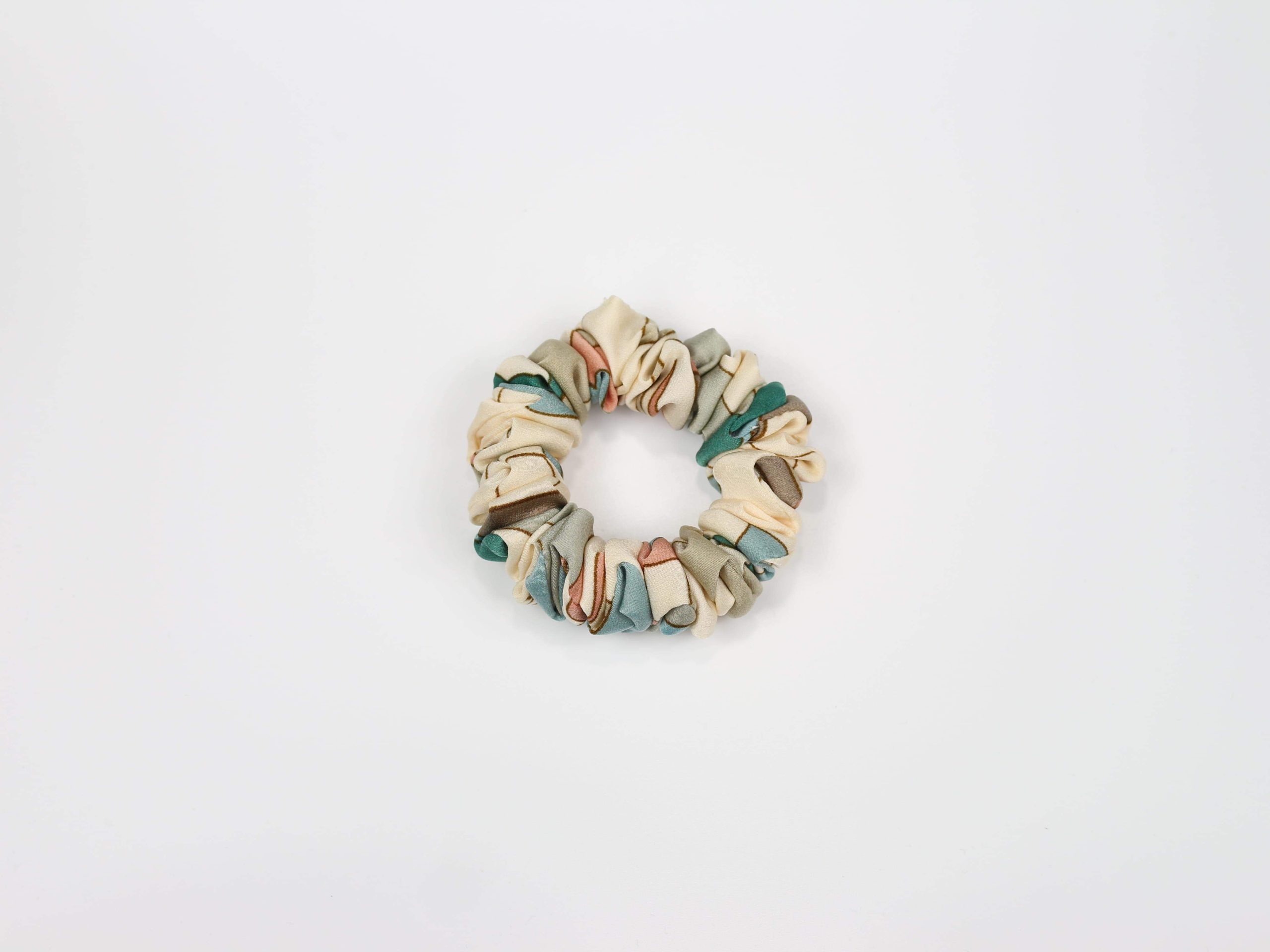 Scrunchie MINI - pastelowe wzory