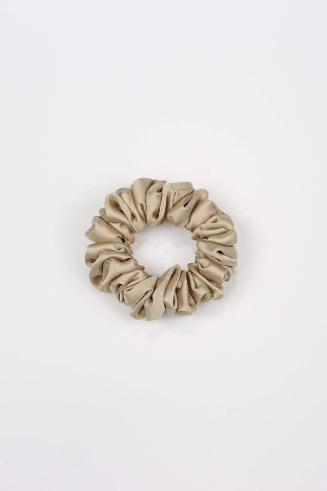 Scrunchie MINI - beżowa