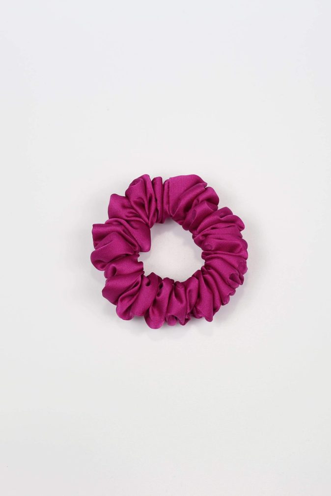 Scrunchie MINI - fuksja