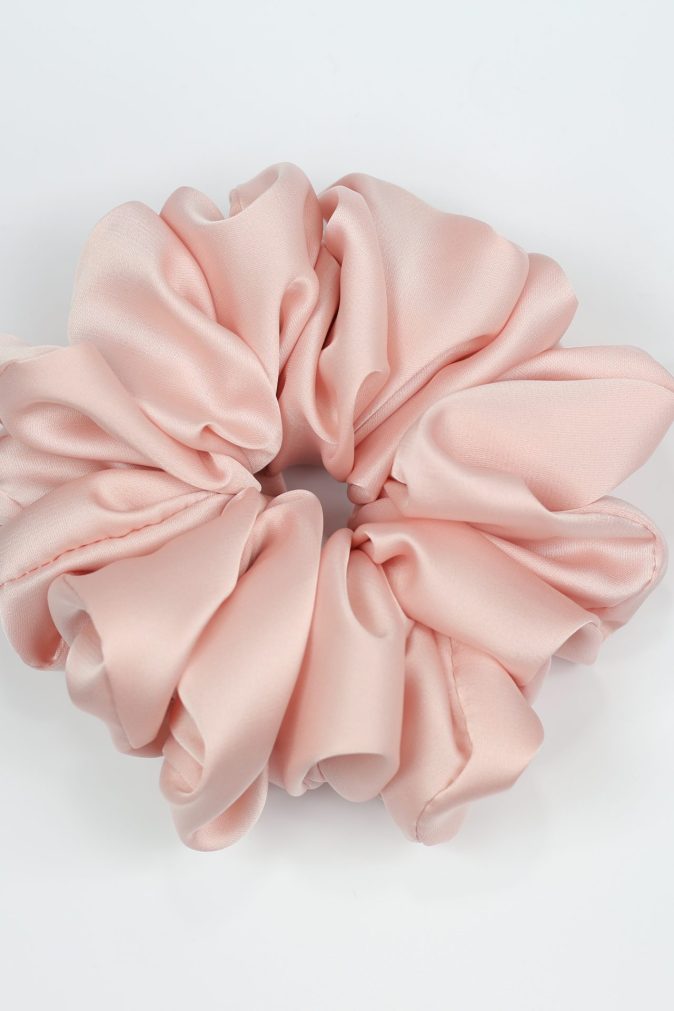 Scrunchie ULTRA - jasnoróżowa