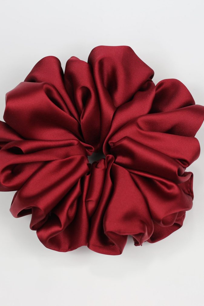 Scrunchie ULTRA - bordowa