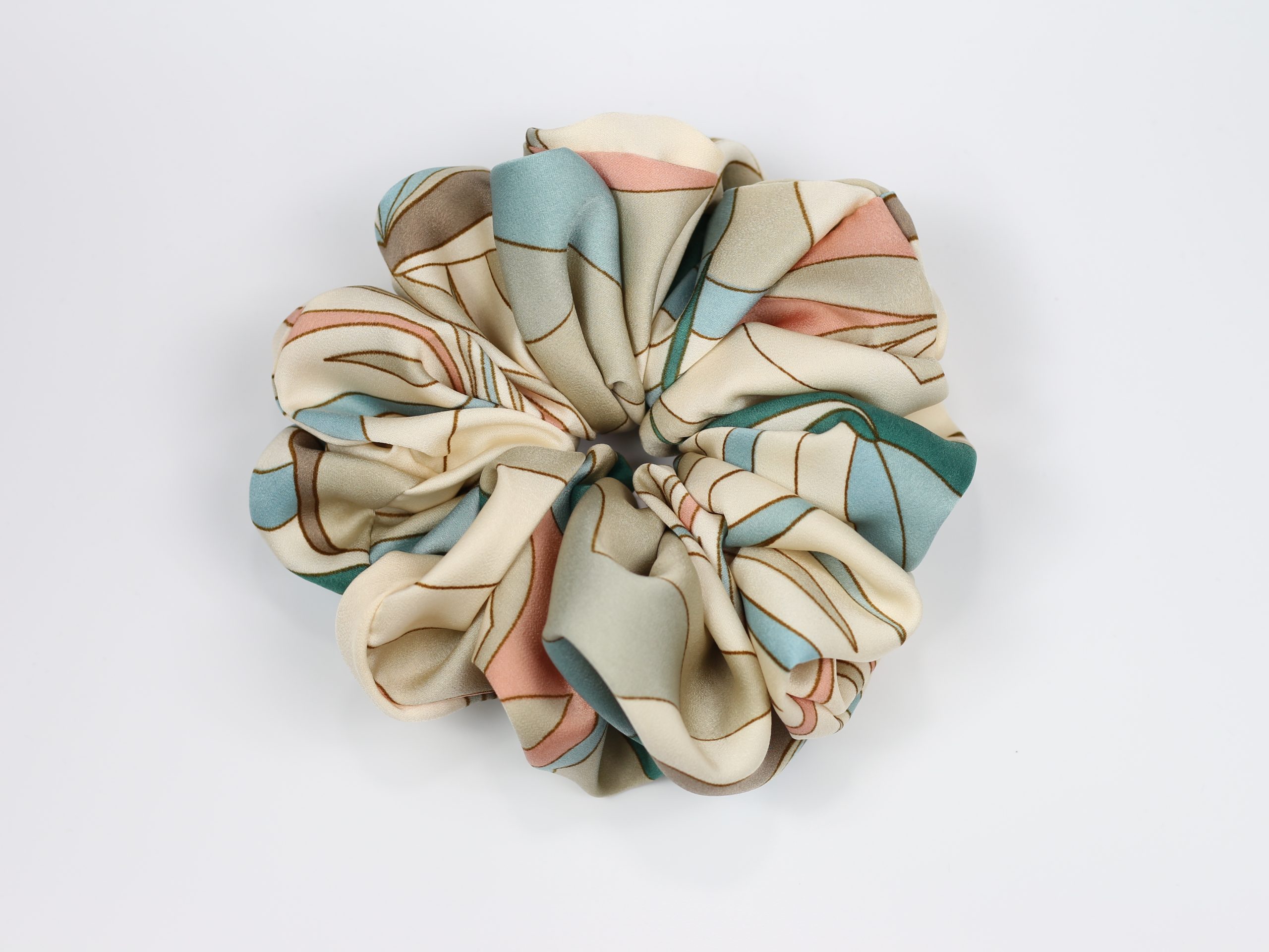 Scrunchie ULTRA - pastelowe wzory